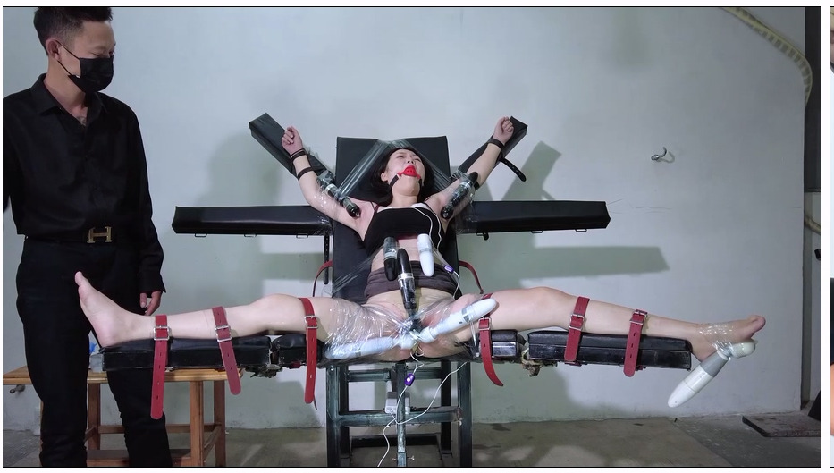 【樱束原创】是享受还是折磨 震到流泪喷水喷尿你有见过吗！你觉得这到底是刺激的享受